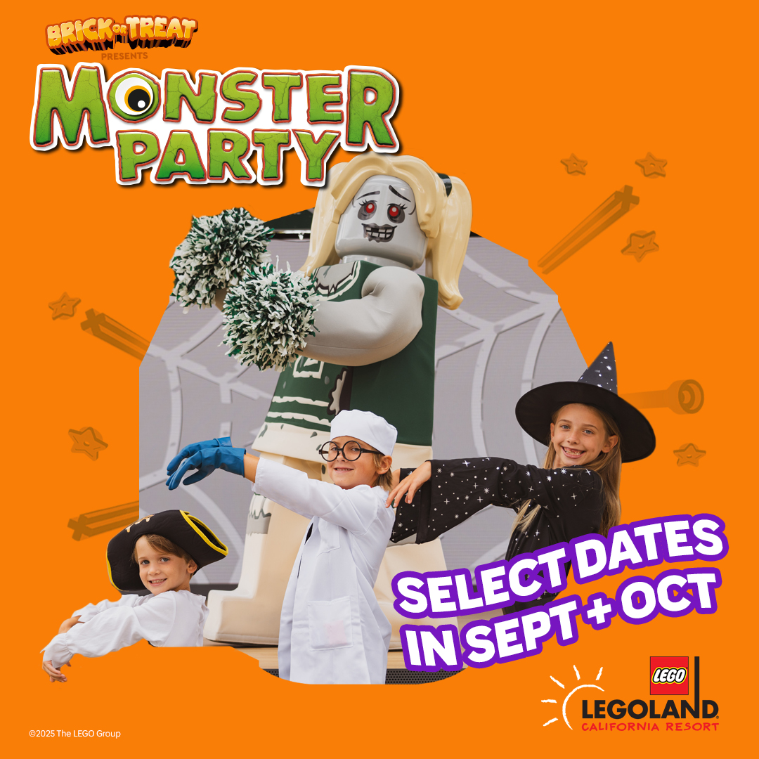 Brick-or-Treat Monster Party at LEGOLAND California