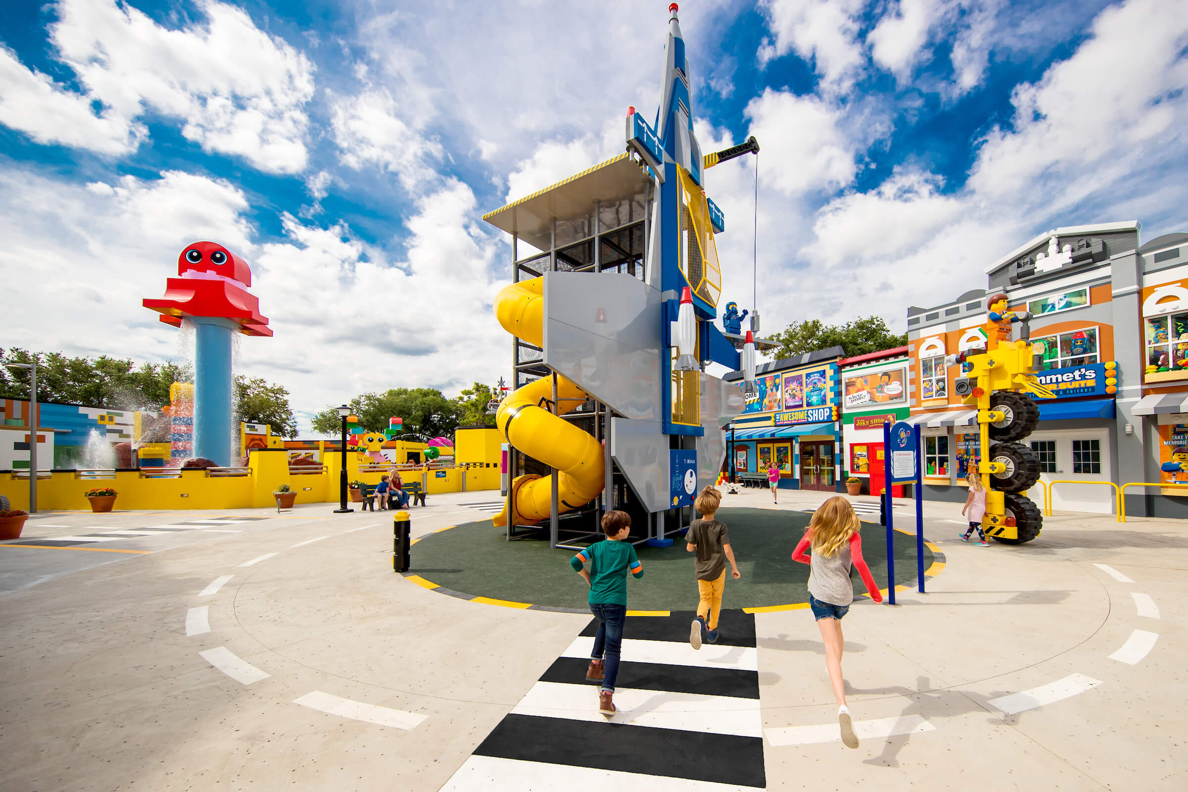 Kids playing at Benny's Playship