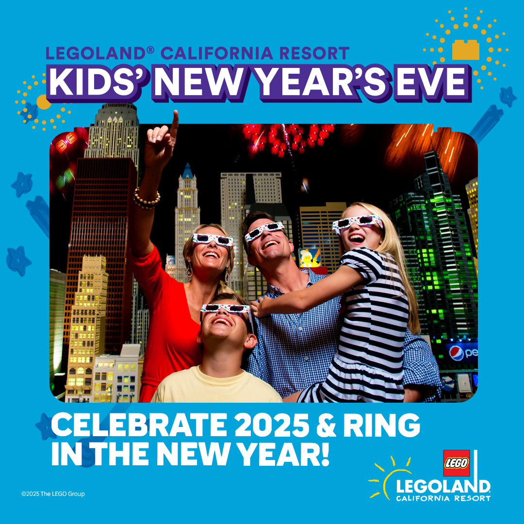 Kids' New Year's Eve at LEGOLAND California