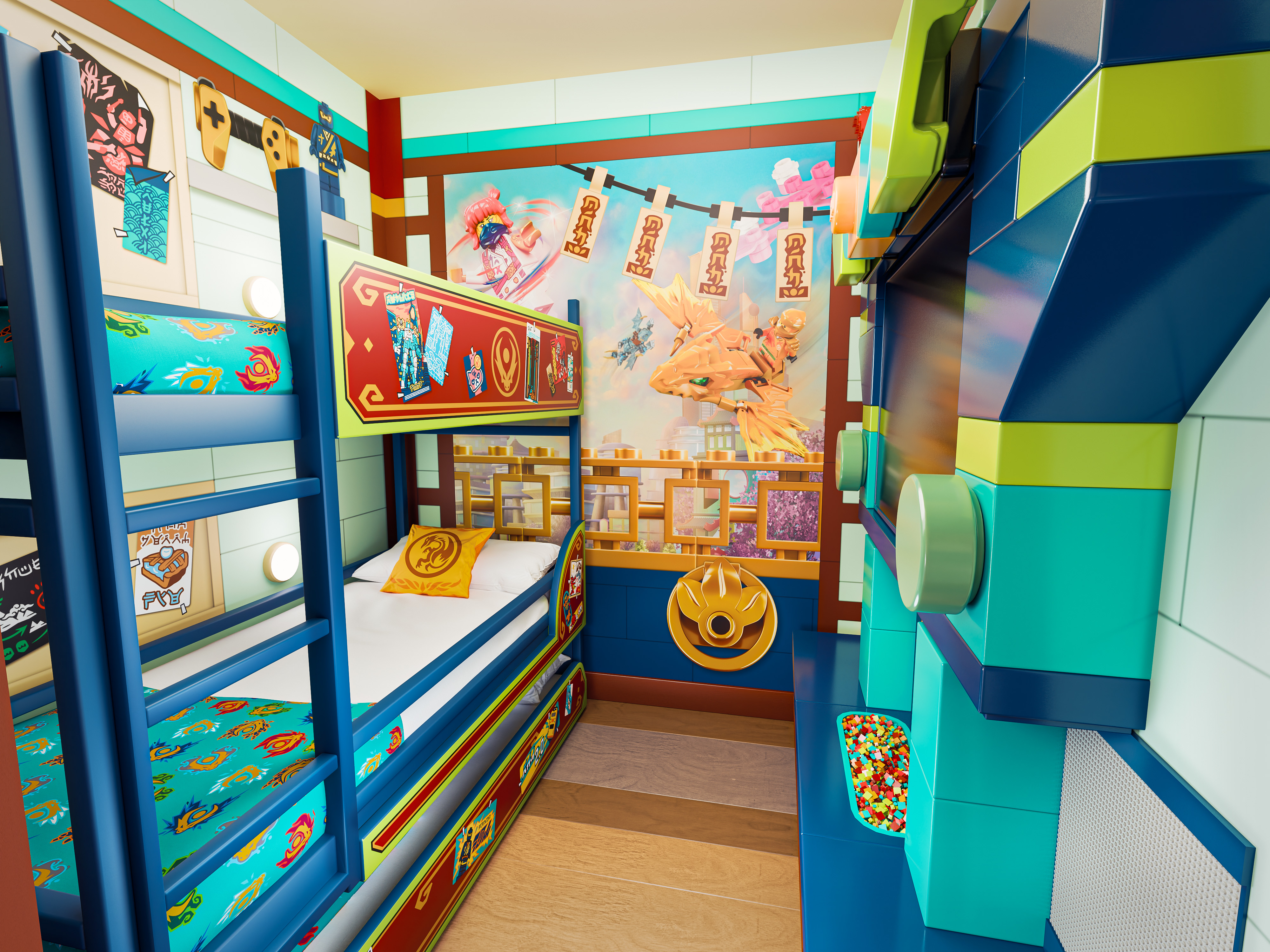 New NINJAGO Kids Room