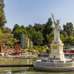 Statue of Liberty in Coast Cruise at LEGOLAND California