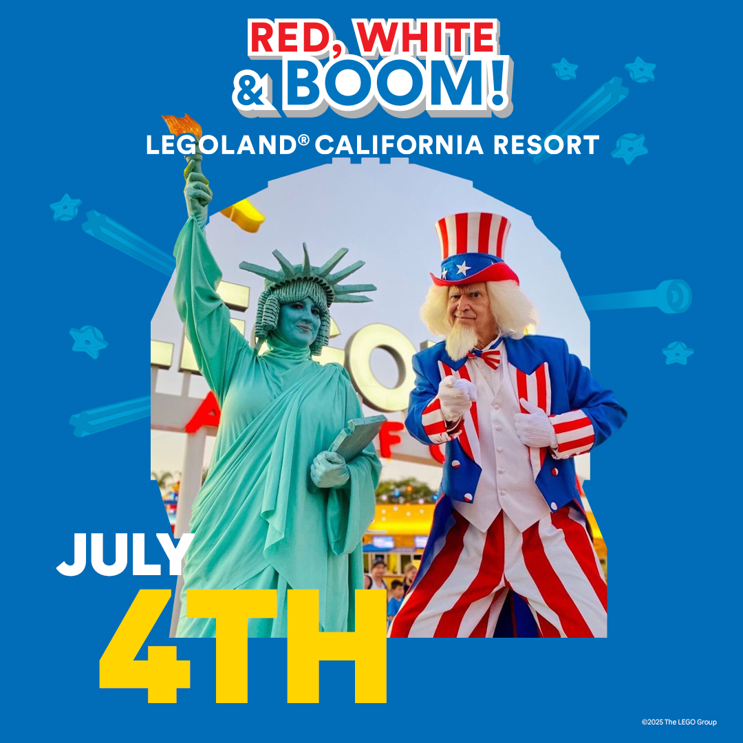 Red White & Boom on July 4 at LEGOLAND California