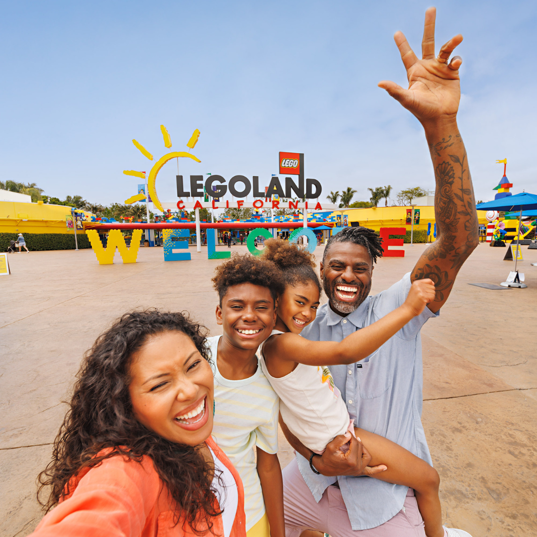 Family at LEGOLAND California 