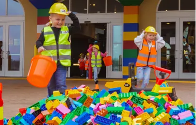 Toddlers Build LEGOLAND® History!