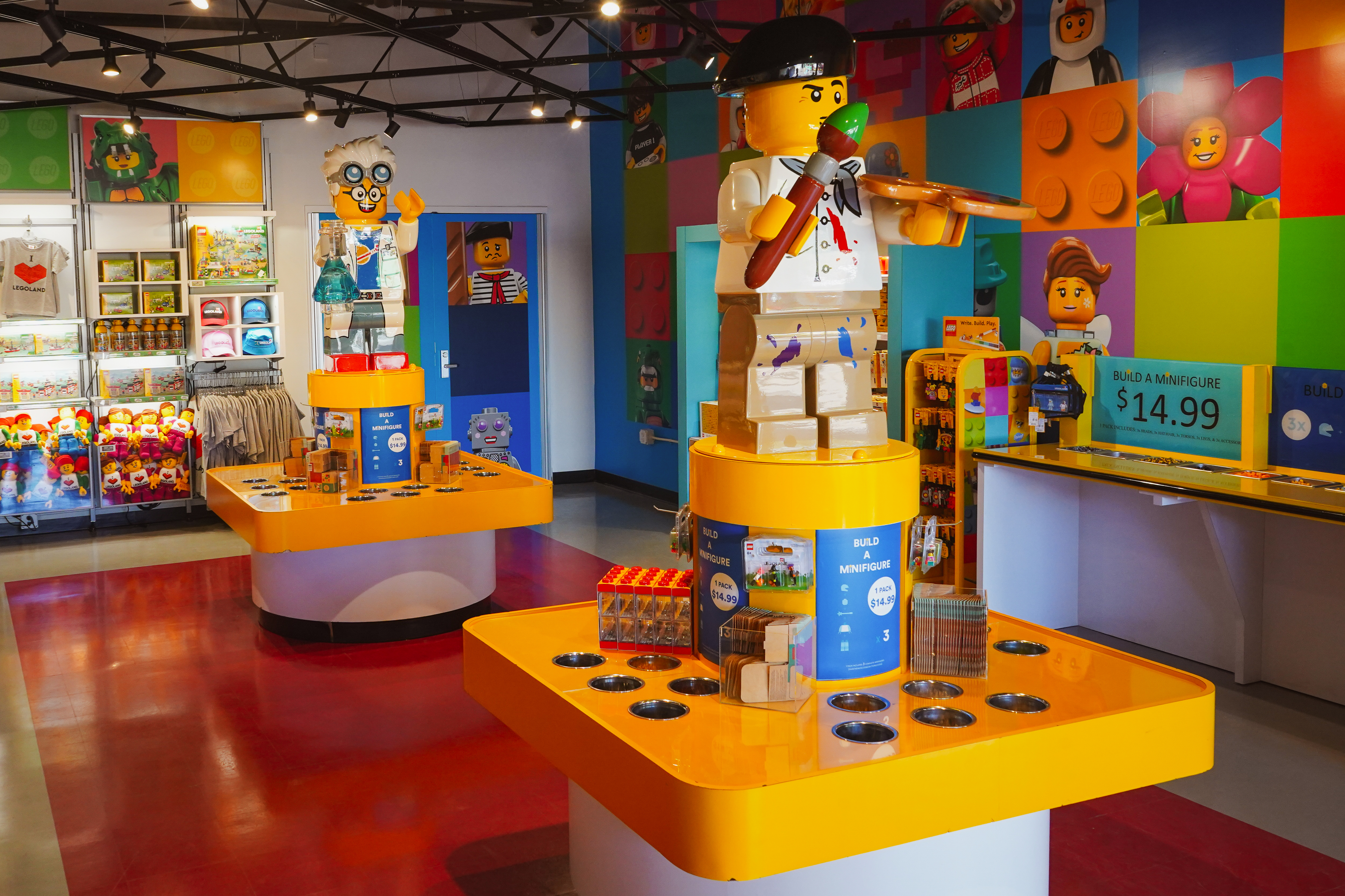 Minifigure Market at LEGOLAND California