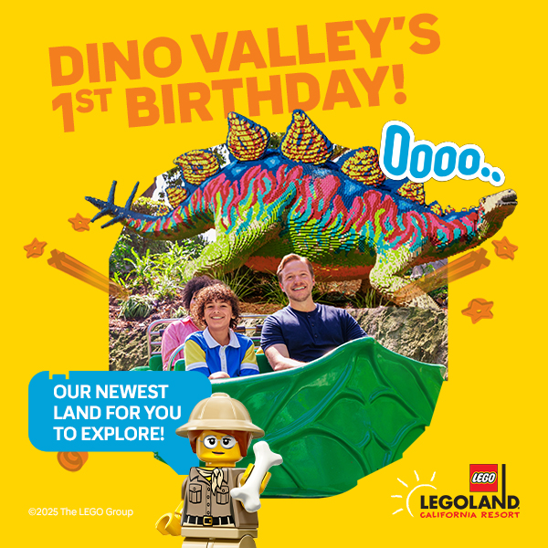 Dino Valley at LEGOLAND California