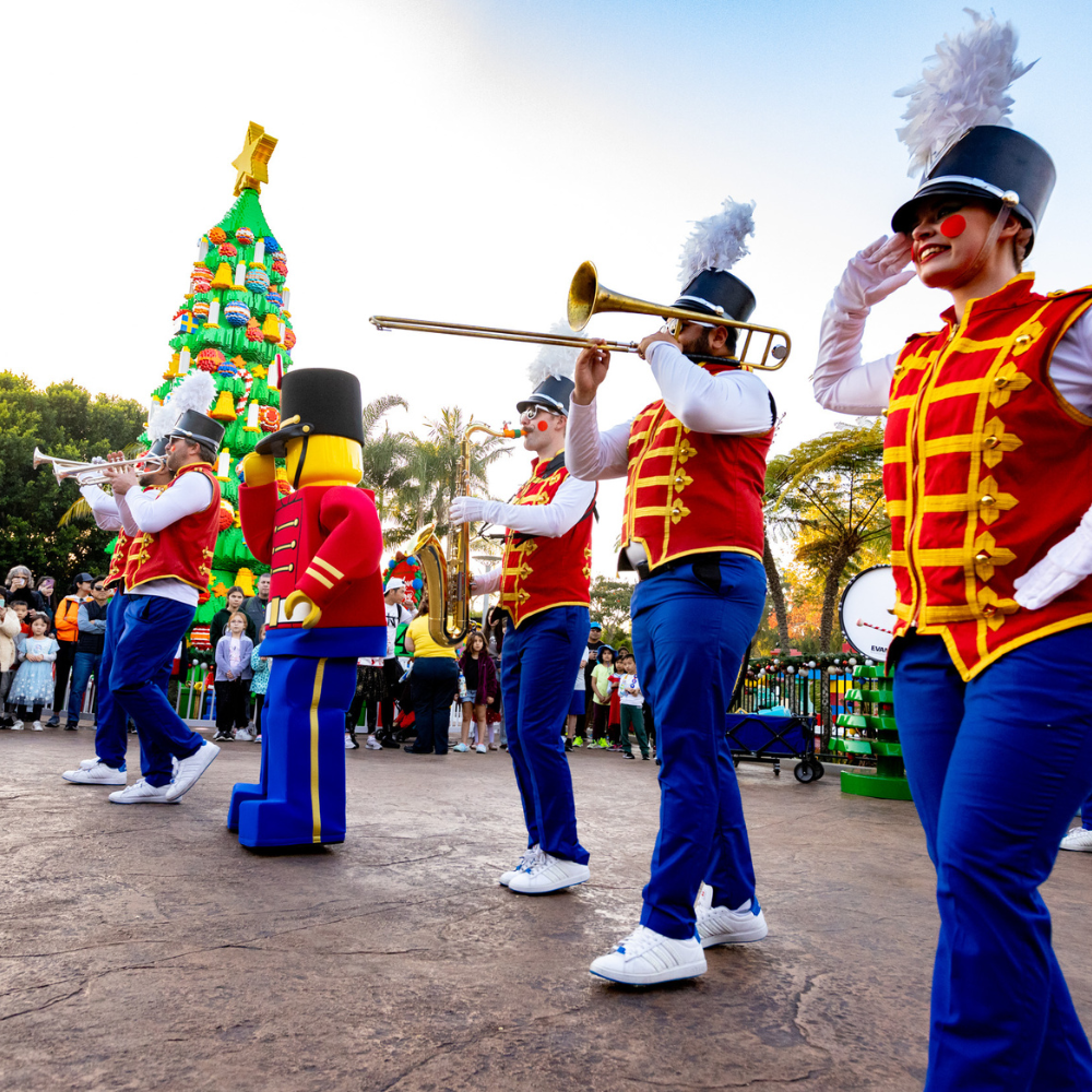 The Mint Marching Band at LEGOLAND California