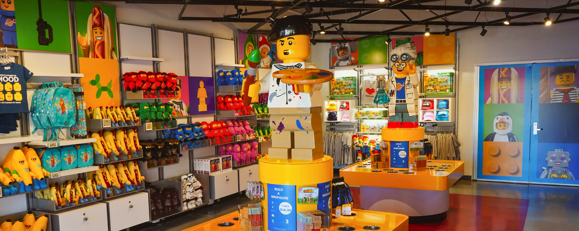 Minifigure Market at LEGOLAND California