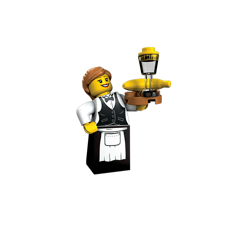 Minifigure 460X460 Waitress