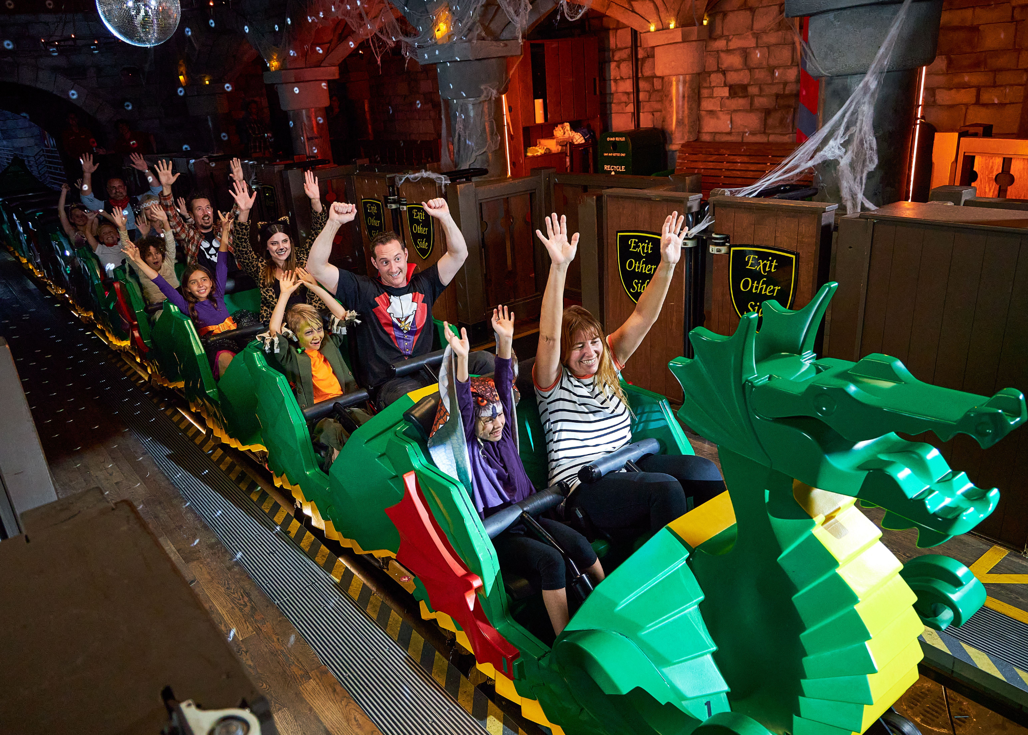 Disco Party Coaster at LEGOLAND Florida