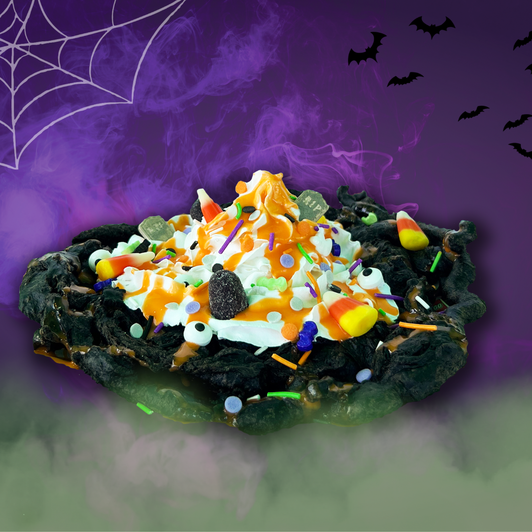 The Haunted Hodgepodge Funnel Cake at LEGOLAND New York