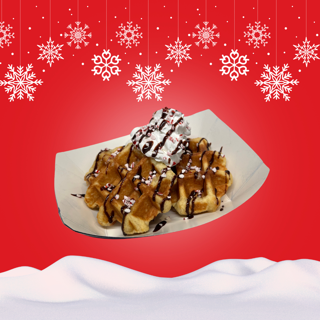 Peppermint Liege Waffles at LEGOLAND New York