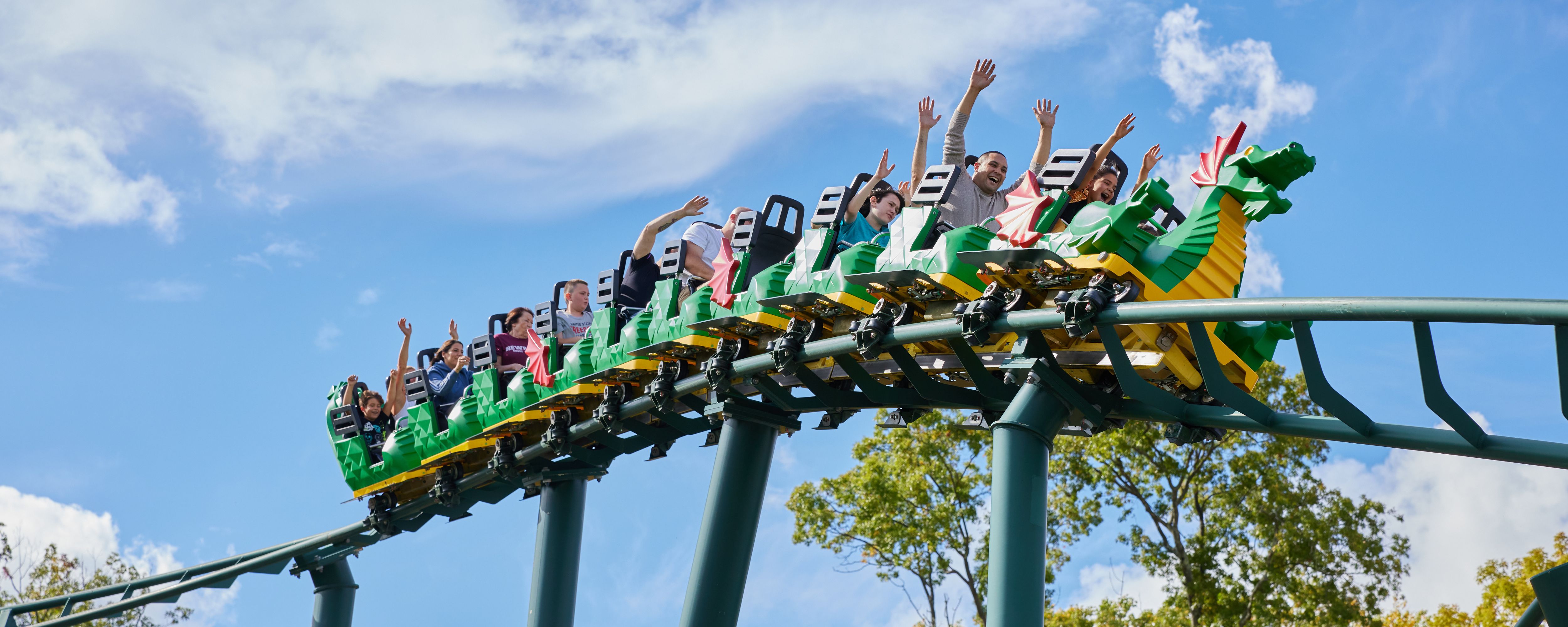 Roller Coaster at LEGOLAND New York